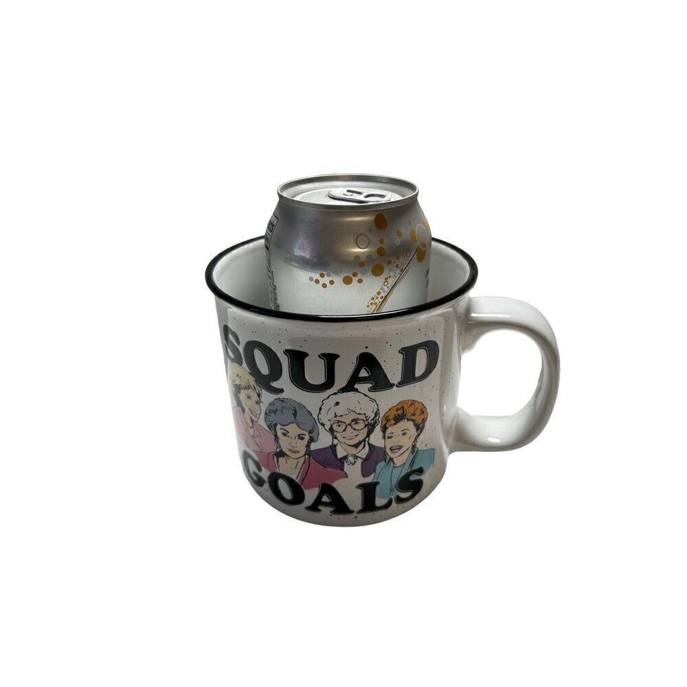 The Golden Girls Mug ABC Studios Squad Goals Soda Can for Size Reference Only - Picture 2 of 6